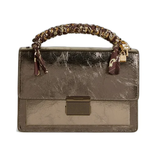 Venezia Foldover-Top Crossbody Bag