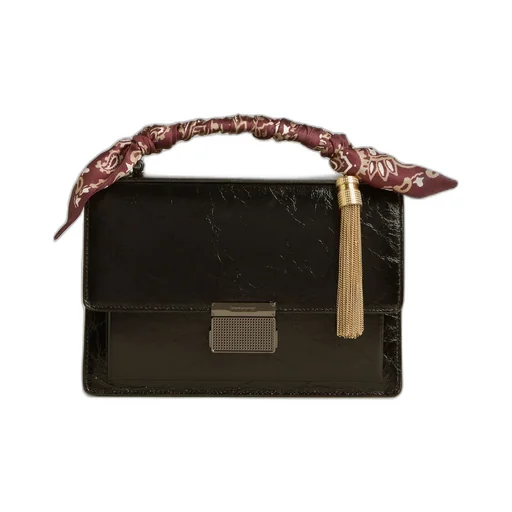 Venezia Foldover-Top Crossbody Bag