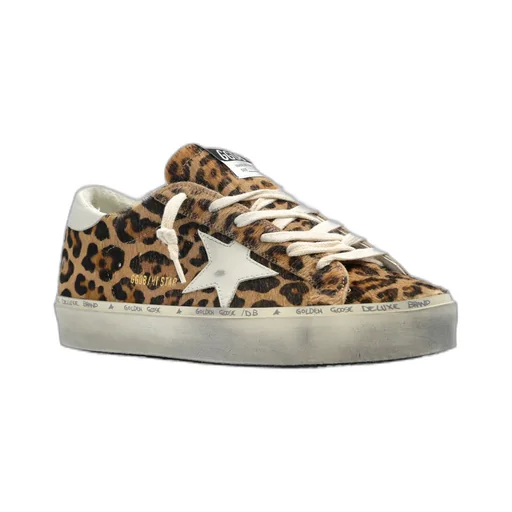 Hi Star Leopard Printed Sneakers