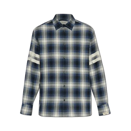 Checkered Button-Up Shirt