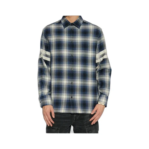 Checkered Button-Up Shirt