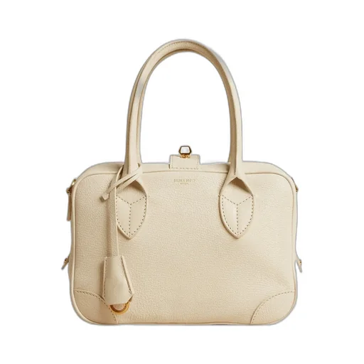 Logo Printed Zipped Tote Bag