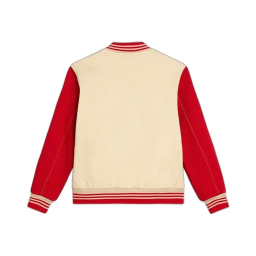 Chest Embroidery Bomber Jacket