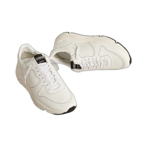 Running Sole Lace-Up Sneakers