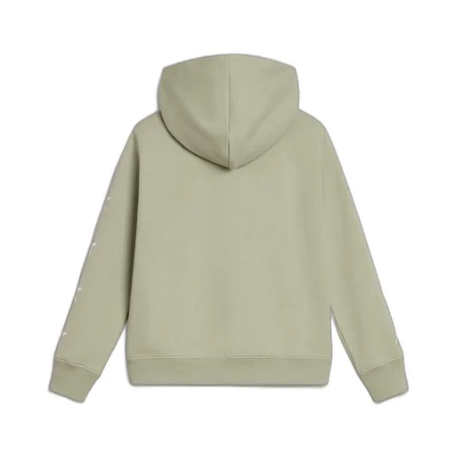 Star Printed Zipped Hoodie