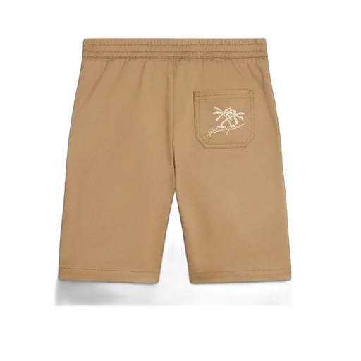 Logo Embroidered Shorts