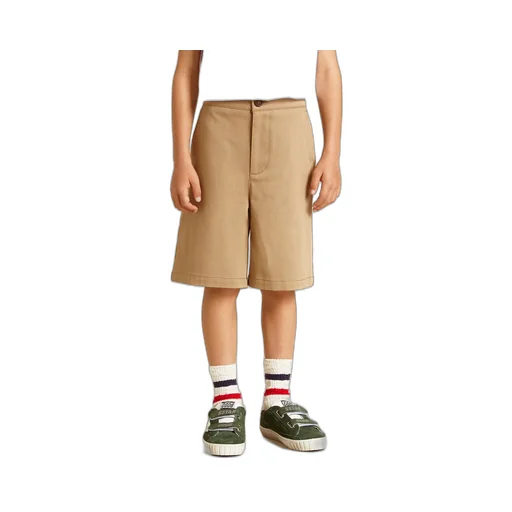 Logo Embroidered Shorts