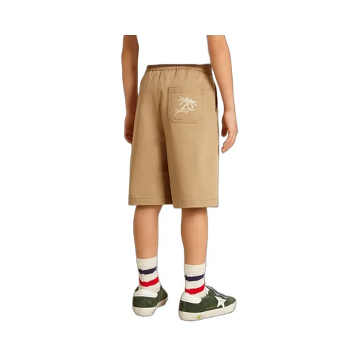 Logo Embroidered Shorts