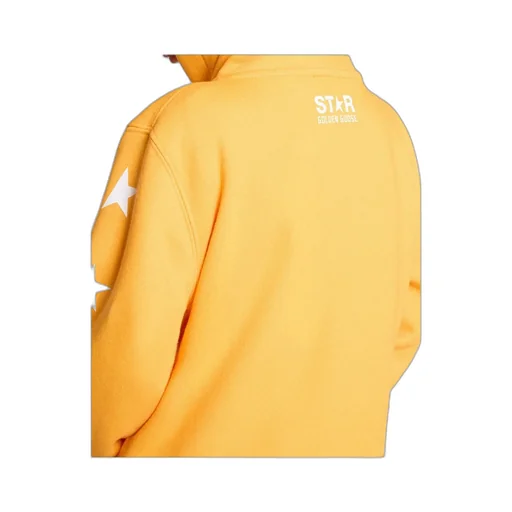 Star Printed Zipped Hoodie