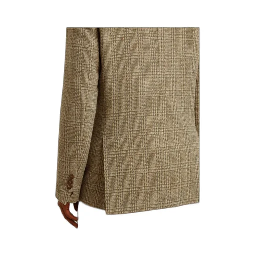 Double-Breasted Blazer In Shetland Wool