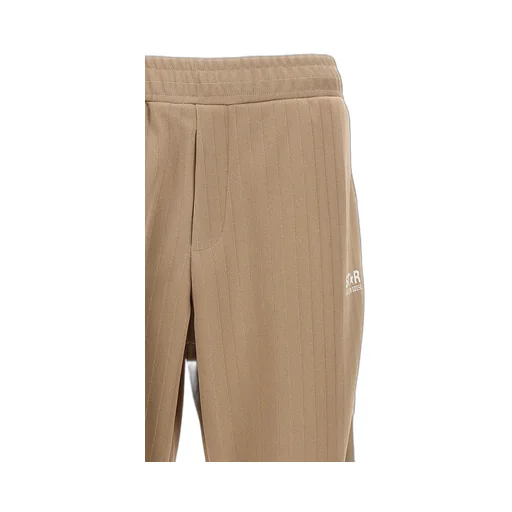 Logo Printed Straight-Leg Trousers