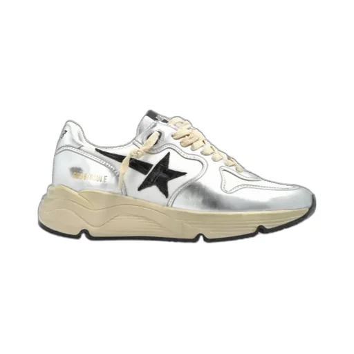 Running Sole Lace-Up Sneakers