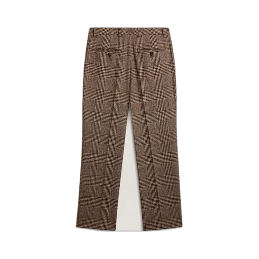 Mario Checked Tailored Trousers