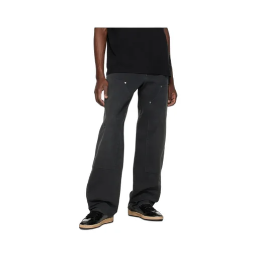 Straight Leg Distressed Pants