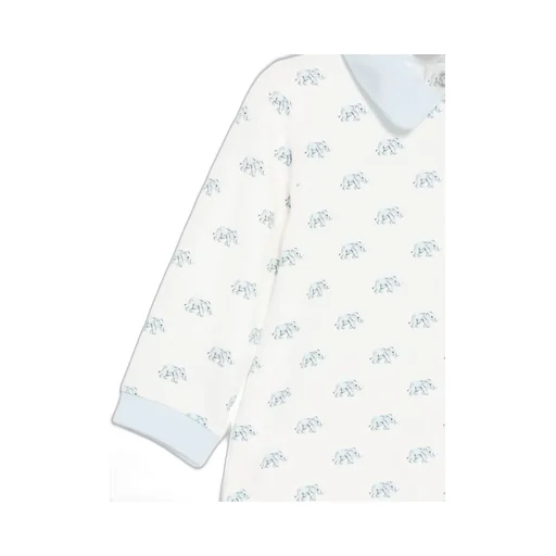 Elephant-Print Babygrow Set