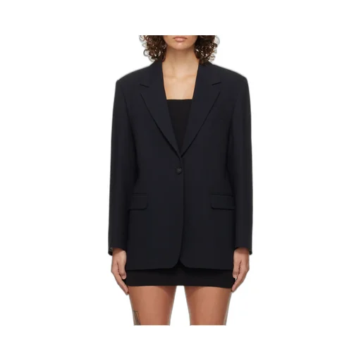 Single Breasted Oversized Jacket
