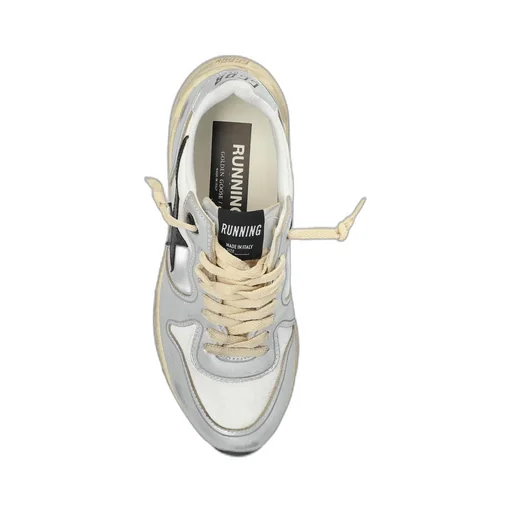 Running Sole Lace-Up Sneakers