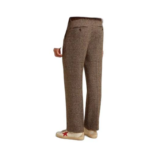 Mario Checked Tailored Trousers