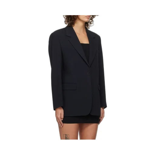 Single Breasted Oversized Jacket
