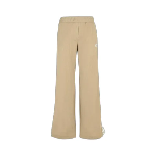 Striped Logo Printed Straight-Leg Track Pants