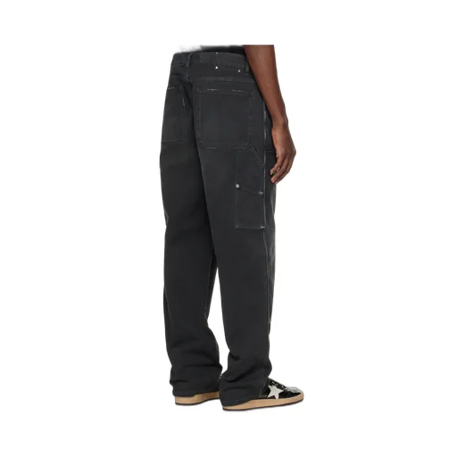 Straight Leg Distressed Pants