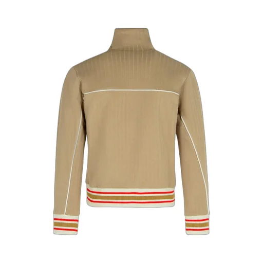 Logo Printed Zipped Track Sweatshirt