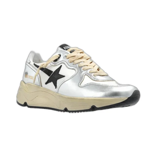 Running Sole Lace-Up Sneakers