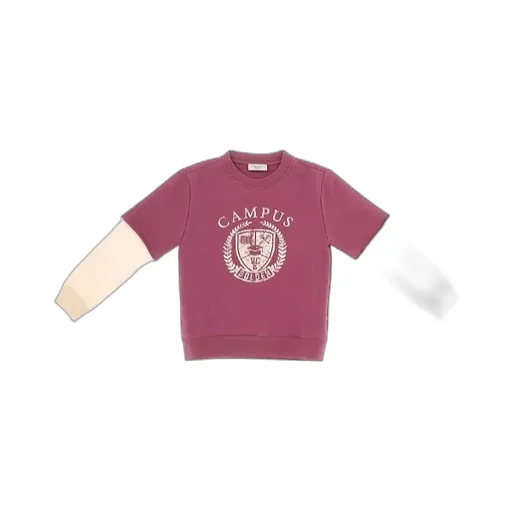 Layered Crewneck Sweatshirt