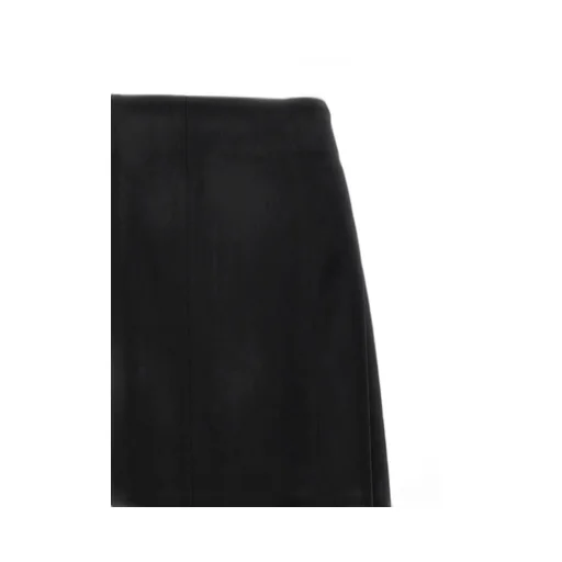 Front-Slit Midi Skirt