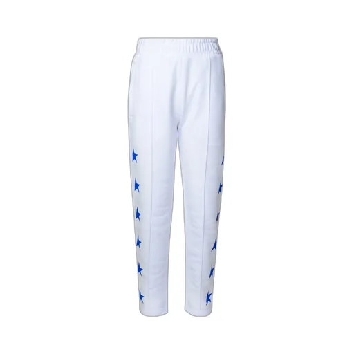 Star-Printed Tapered-Leg Track Pants