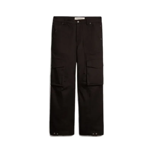 Straight-Leg Cargo Trousers