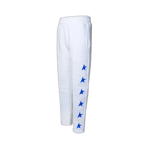 Star-Printed Tapered-Leg Track Pants