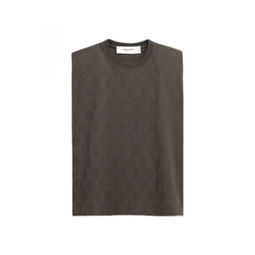 Studded Sleeveless T-Shirt