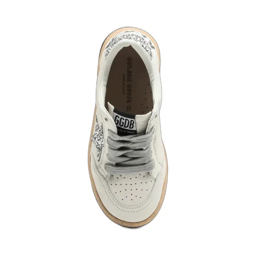 Ball Star Patch Round Toe Sneakers