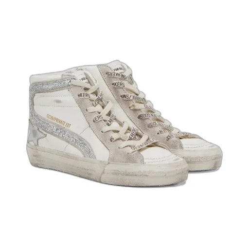 Side Logo High-Top Casual Shoes