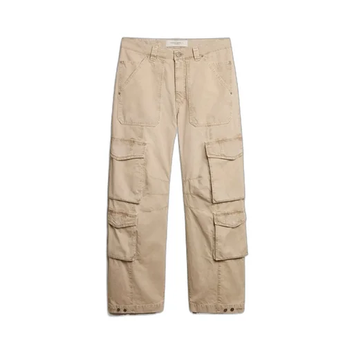 Straight-Leg Cargo Trousers