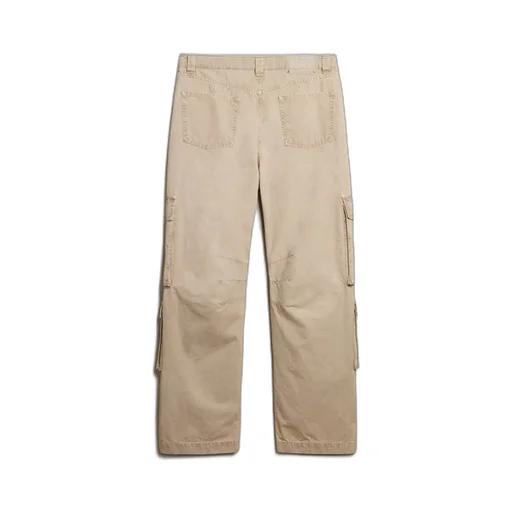 Straight-Leg Cargo Trousers