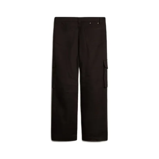 Straight-Leg Cargo Trousers