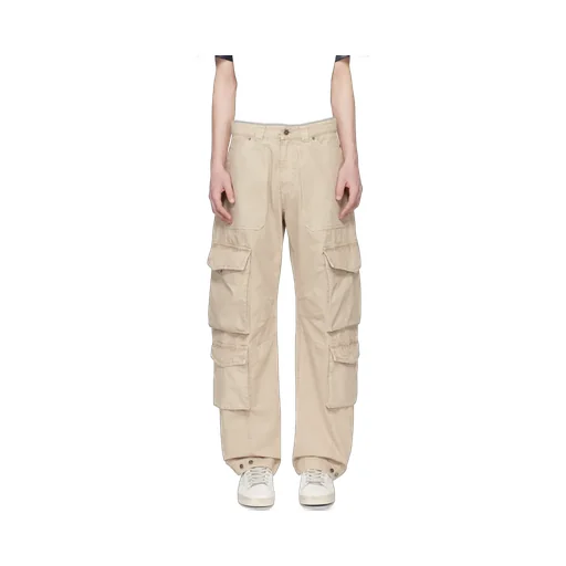 Straight-Leg Cargo Trousers