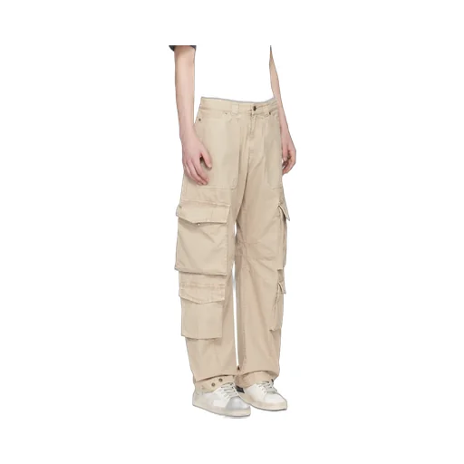 Straight-Leg Cargo Trousers