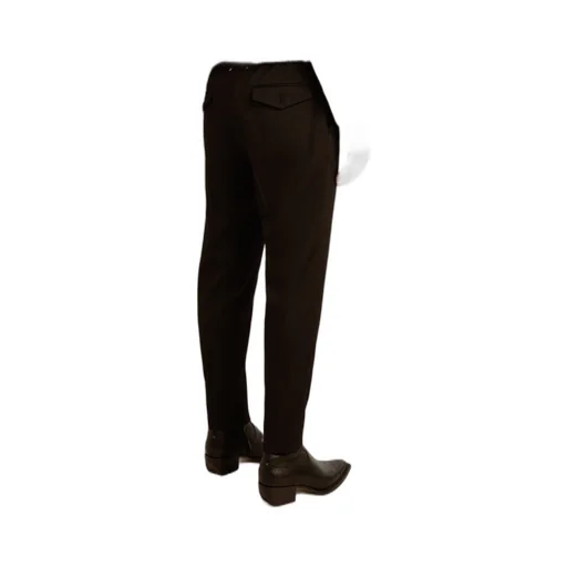 Logo-Plaque Straight-Leg Trousers