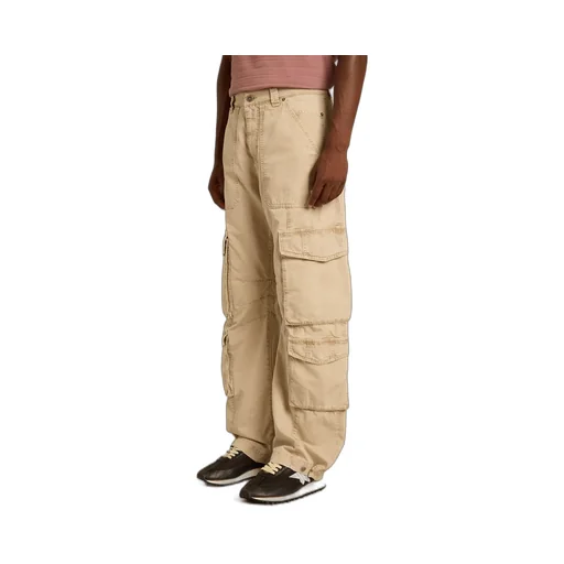 Straight-Leg Cargo Trousers