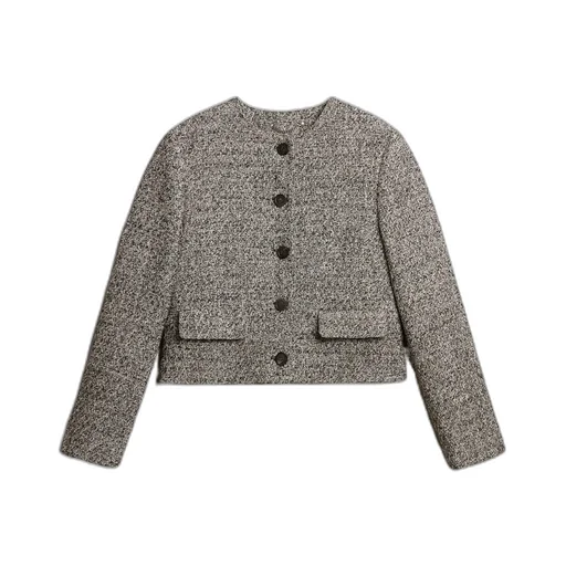 Journey Crewneck Buttoned Jacket