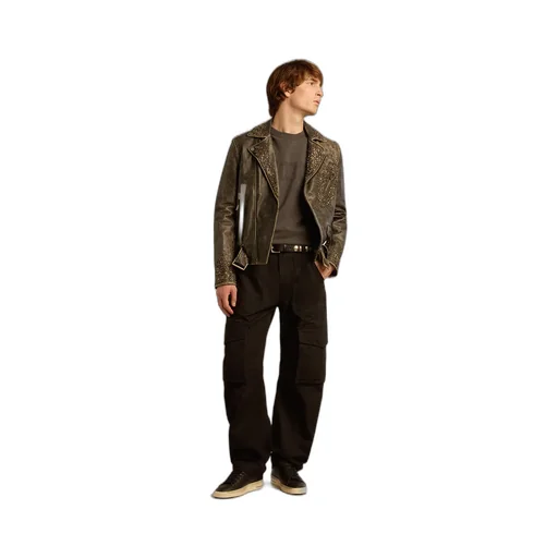 Straight-Leg Cargo Trousers