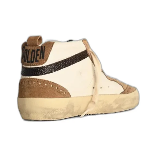 Mid Star Glittered Sneakers