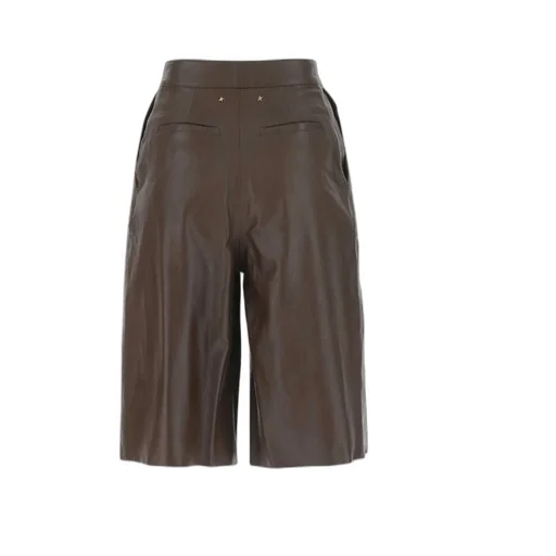 Pleated Bermuda Shorts
