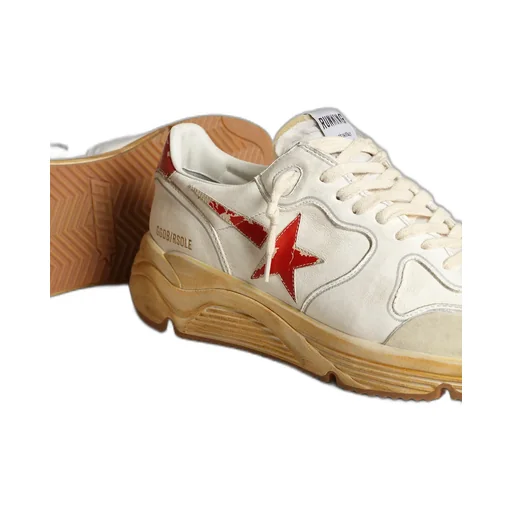 Running Sole Lace-Up Sneakers