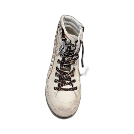 Star Patch Embellished Sneakers