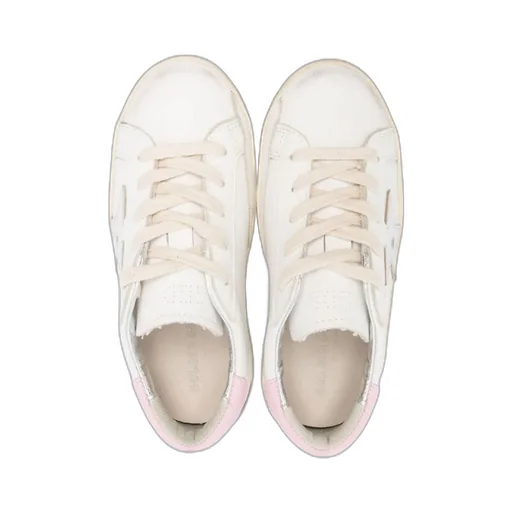 Star Patch Lace-Up Sneakers