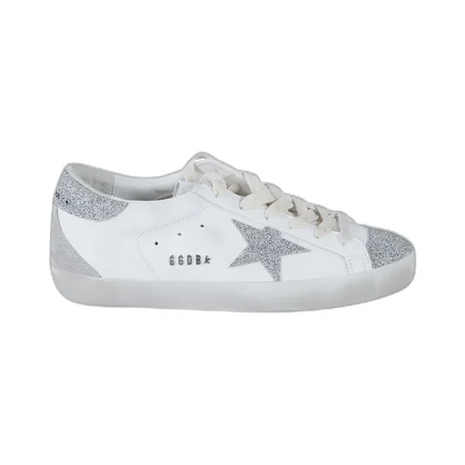 Star Patch Lace-Up Sneakers